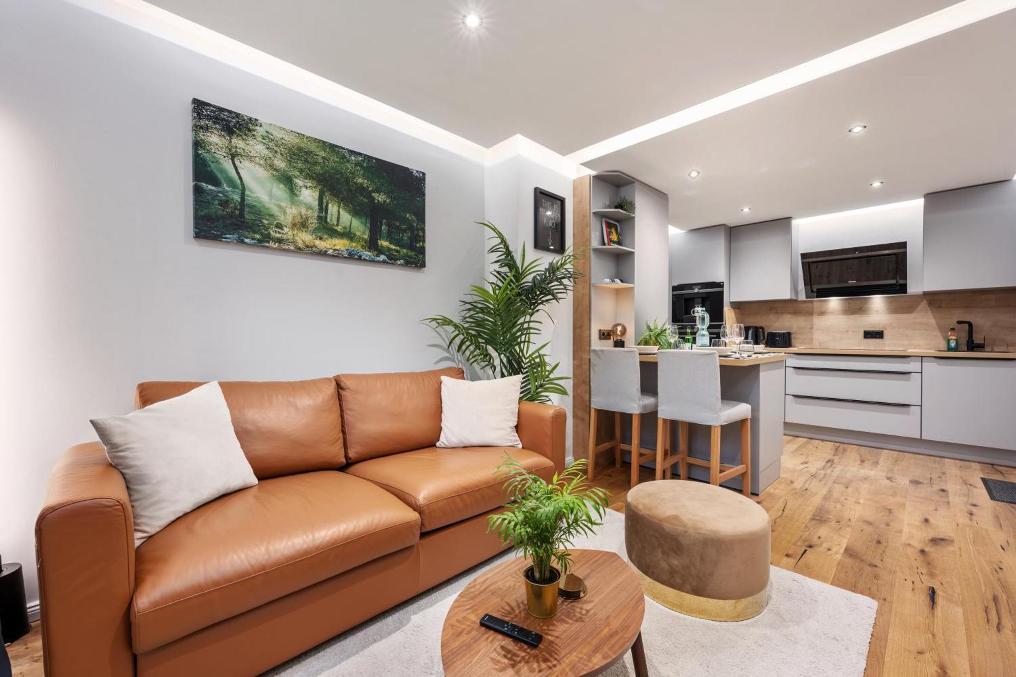 Edler Wohnraum Noble Stadtoase Mit Boxspringbett, Kaffeevollautomat, Lift & Parkplatz Chemnitz Extérieur photo